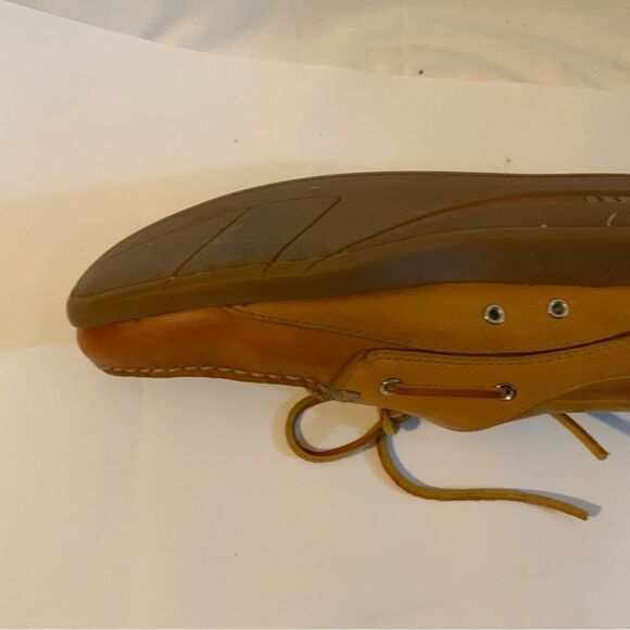 Sebago Tan Leather Mules - Picture 7 of 15